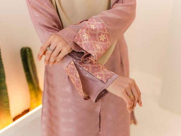 Kurung Sulaman Cinta (ROSE GOLD) - Image 4