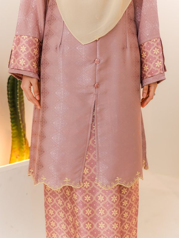 Kurung Sulaman Cinta (ROSE GOLD) - Image 3