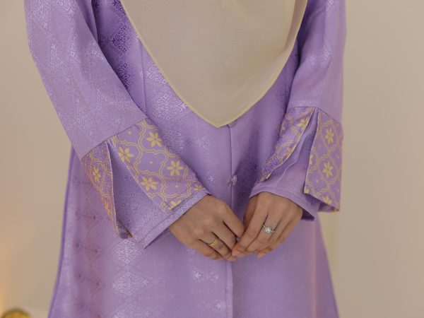 Kurung Sulaman Cinta (LILAC) - Image 2