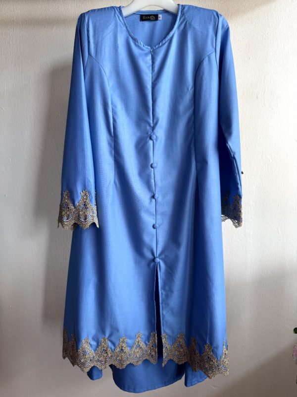 Kurung Kencana (SKY BLUE) / PLAIN