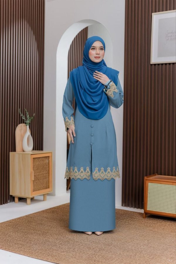 Kurung Kencana (DUSTY GREEN) / PLAIN