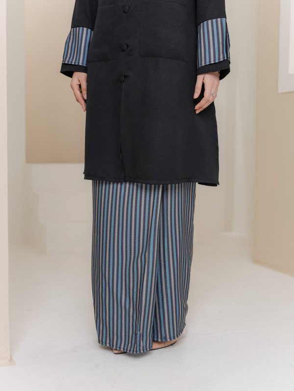 BAJU KURUNG JASMINE BLACK 2XL - Image 3